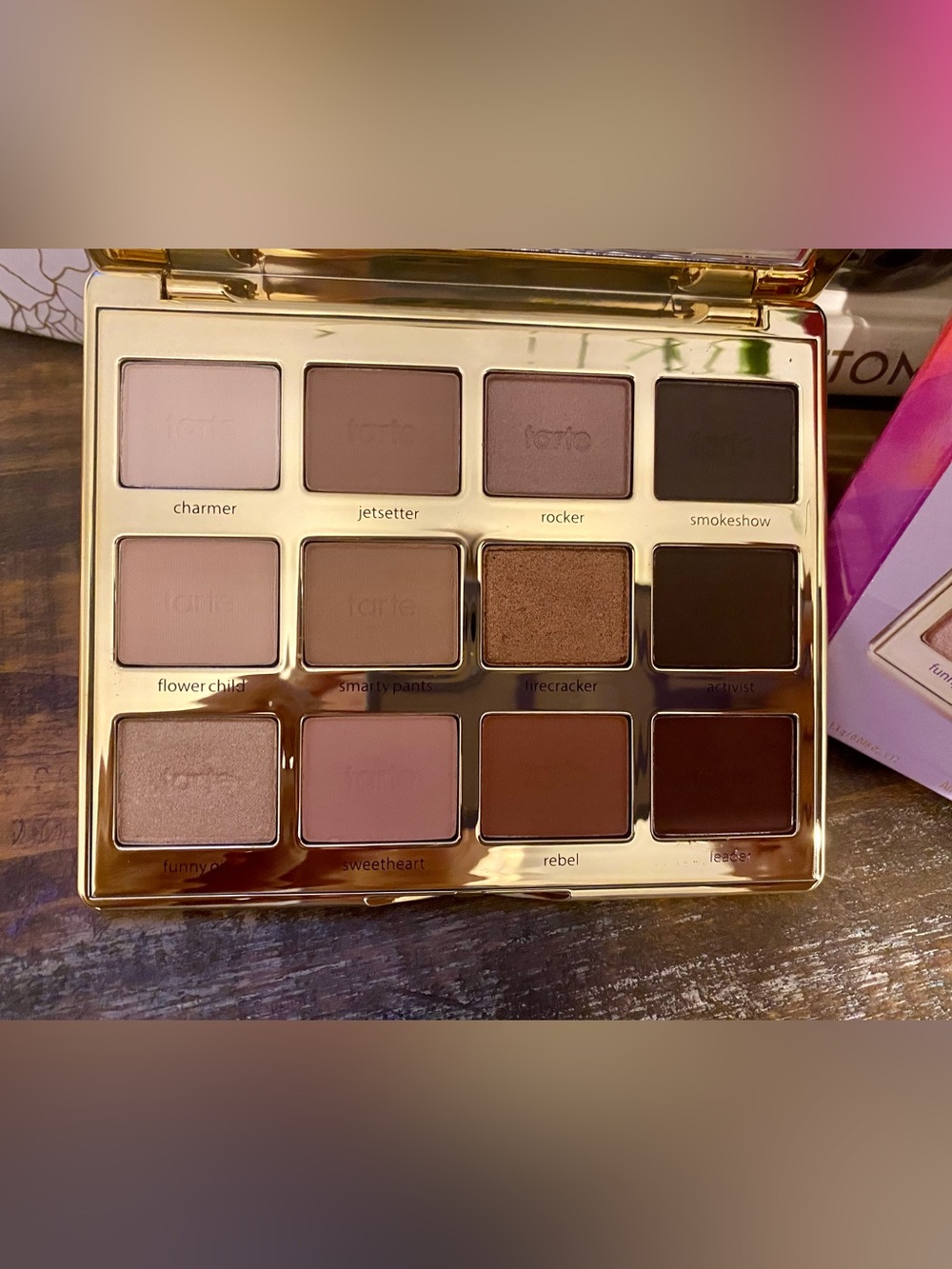 tarte Tartelette in Bloom Eyeshadow Palette - Pink, Mauve & Gold Hues - Picture 2 of 3